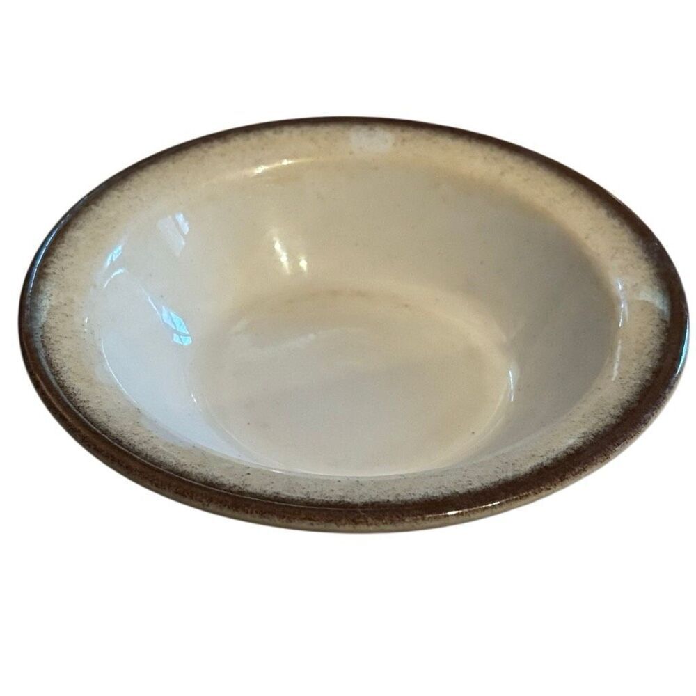 Jackson China Brown Speckled 6 3/8” Bowl Falls Creek Pennsylvania